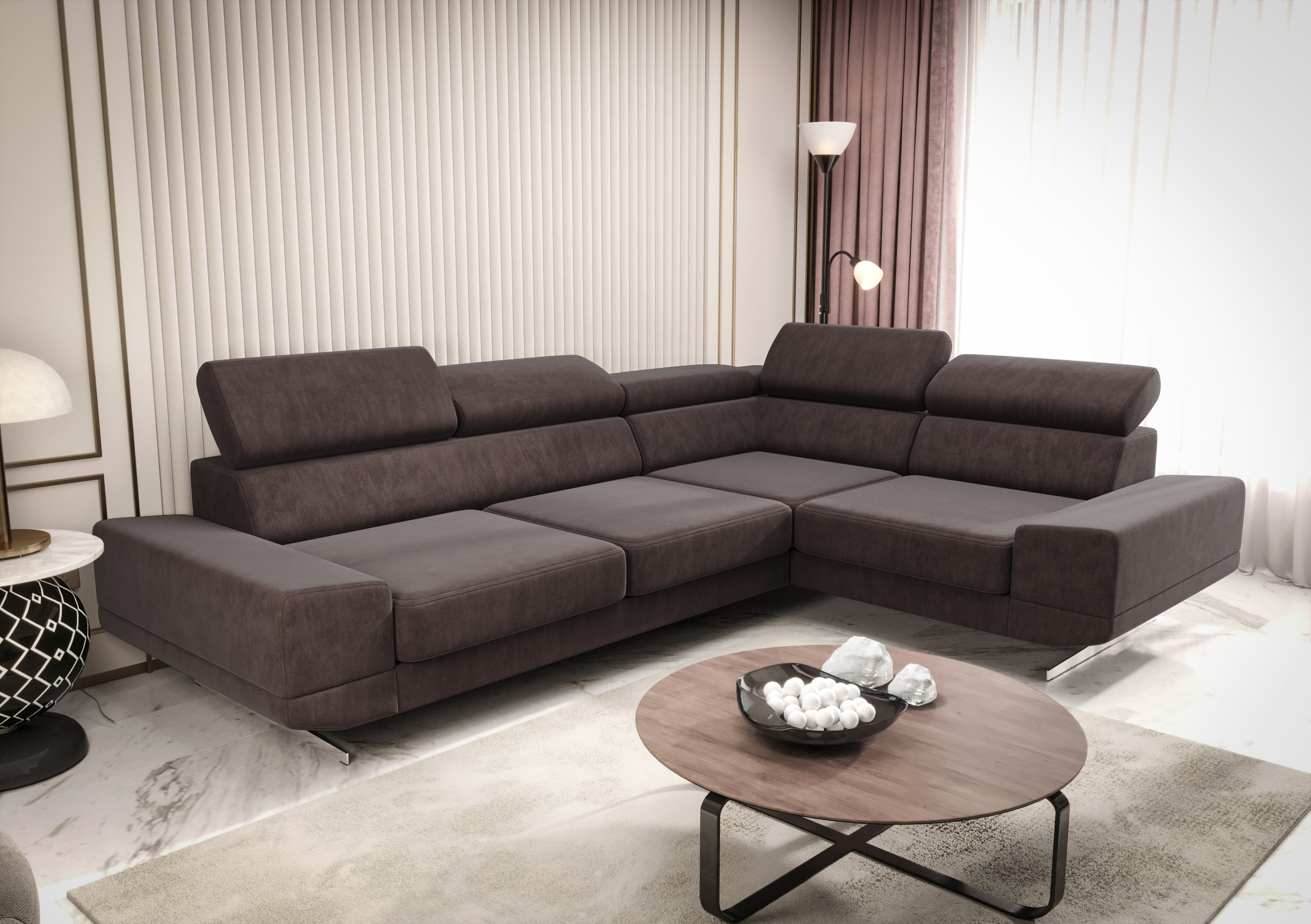 Ecksofa Milano II Terra 26